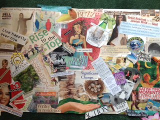 Create Your Writing Year with a Vision Board or Map