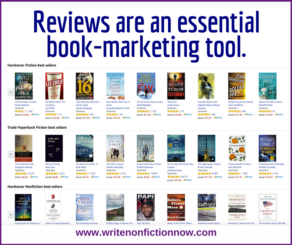 Make Book Reviews Part of Your Book Selling Process