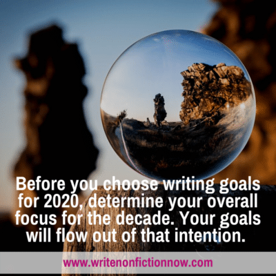 Choose a New Focus for a New Decade Of Nonfiction Writing