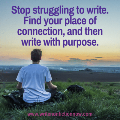 How to Stop Struggling to Write