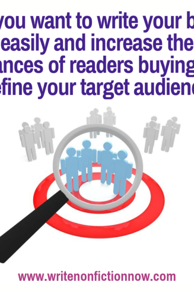 Nonfiction authors need to define a target audience