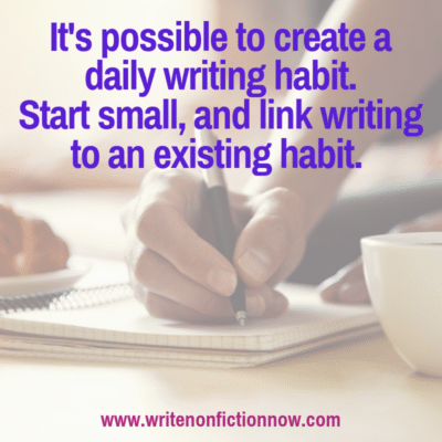 How to Use “Tiny Habits” to Establish a Daily Writing Practice