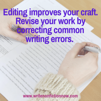 11 Ways to Improve Your Nonfiction Writing