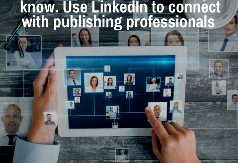 connected with publishing professionals using LinkedIn