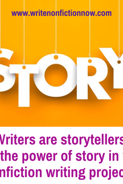 Nonfiction writers use storytelling to connect with readers