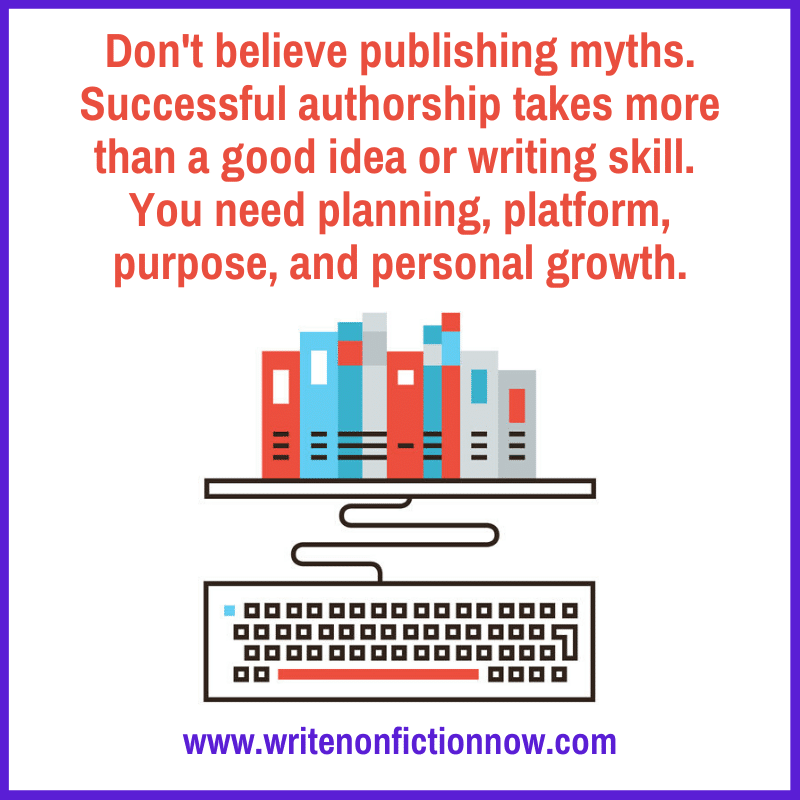 4 publsihing myths - 4Ps of publishing success