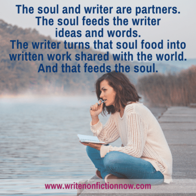 Nonfiction Writers Feed Their Souls with Words