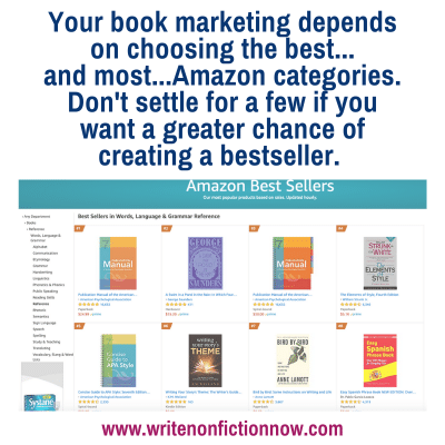 How to Get Your Book into More Amazon Categories