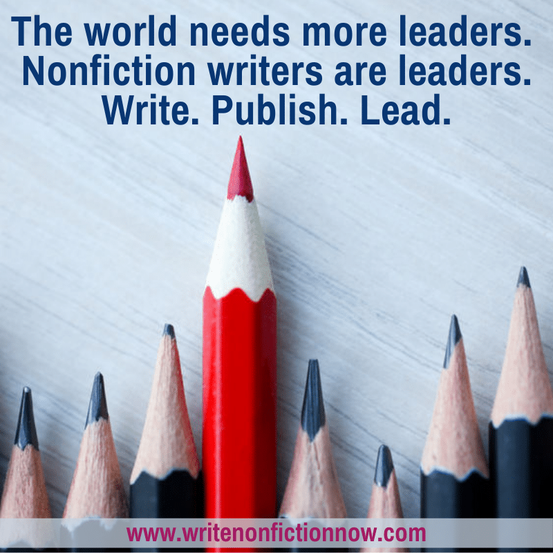 nonfiction writers are leaders