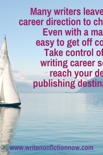 take control of writing career