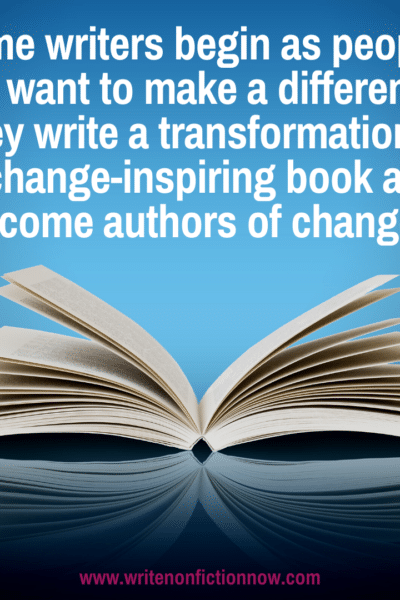 write a book that creates change